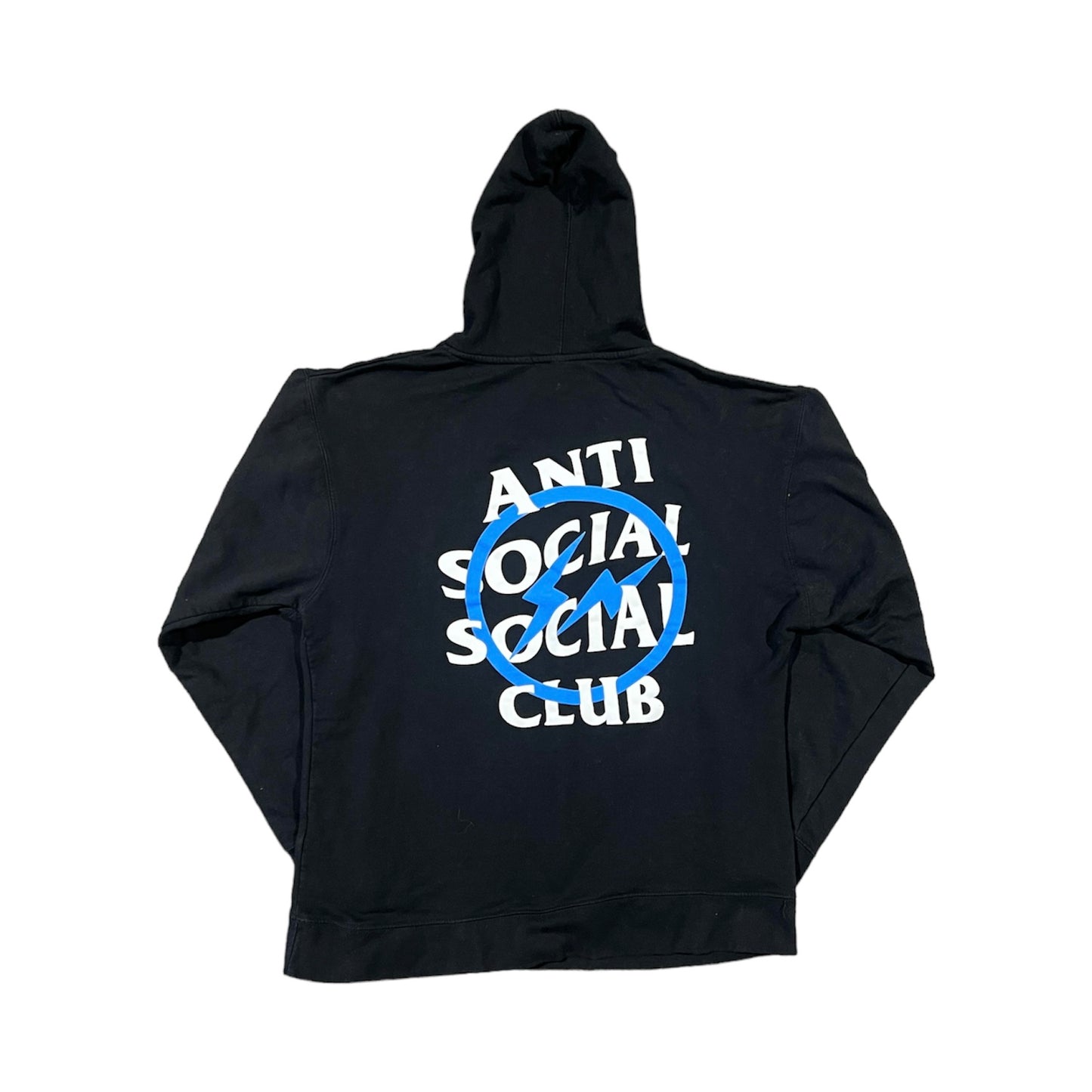 Anti Social Social Club / Fragment Blue Bolt Hoodie (L)