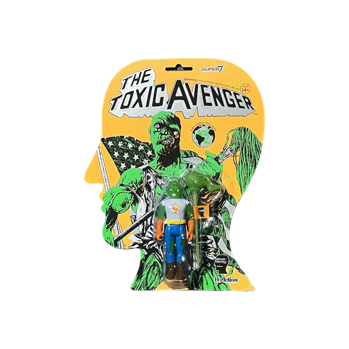 Brain Dead / Super7 Toxic Avenger Action Figure