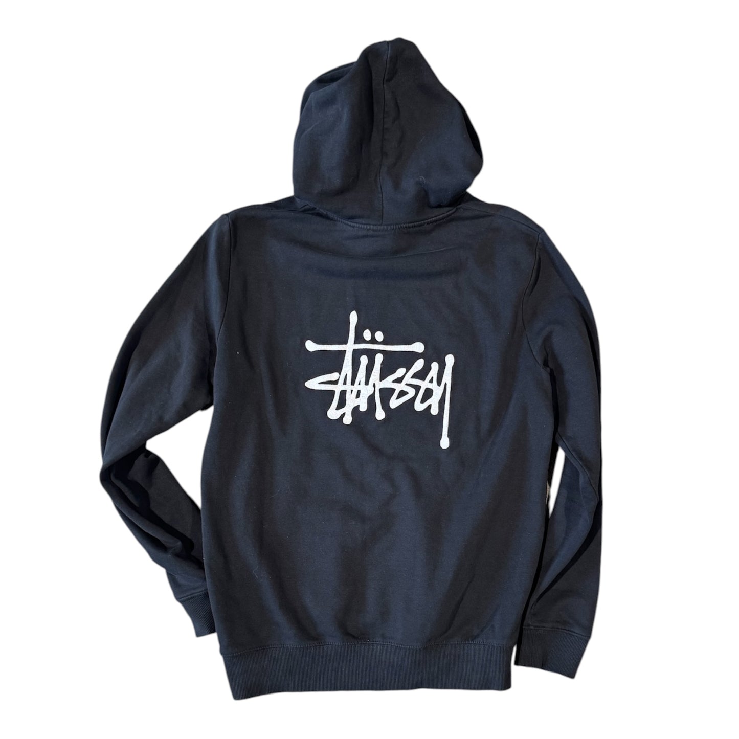2000’s Stussy Embroidered Logo Hoodie (L)