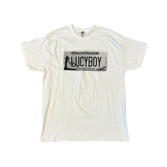 LUCY (Cooper B. Handy) License Plate Tee (L)