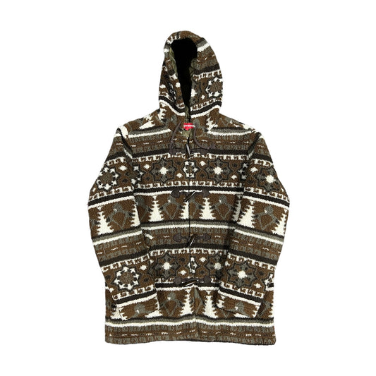Supreme Sherpa Fleece Toggle Jacket (L)