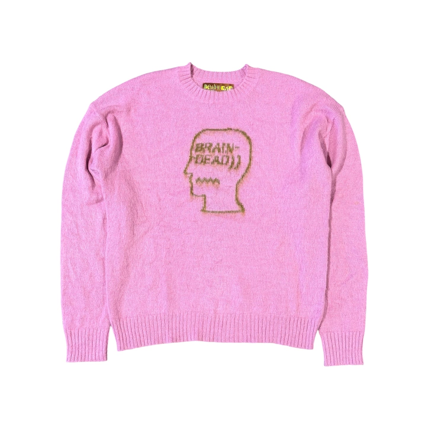 Brain Dead Pink Superfuzz Sweater (M)