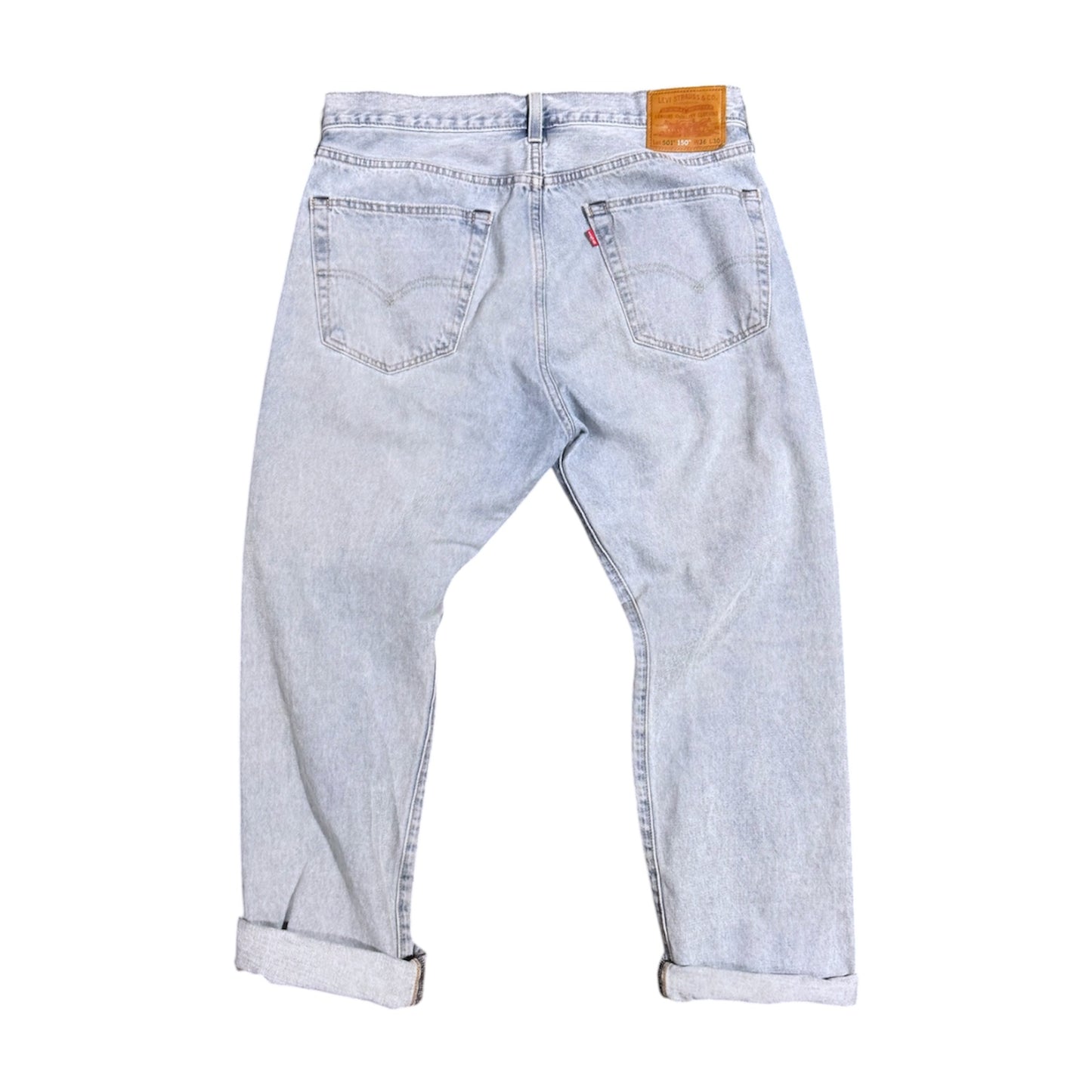 Levis 501 150th Anniversary Selvedge Denim Jeans (36x30)