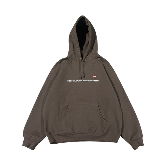 Supreme FW23 Small Box Logo Chicago Shop Exclusive Hoodie (XL)