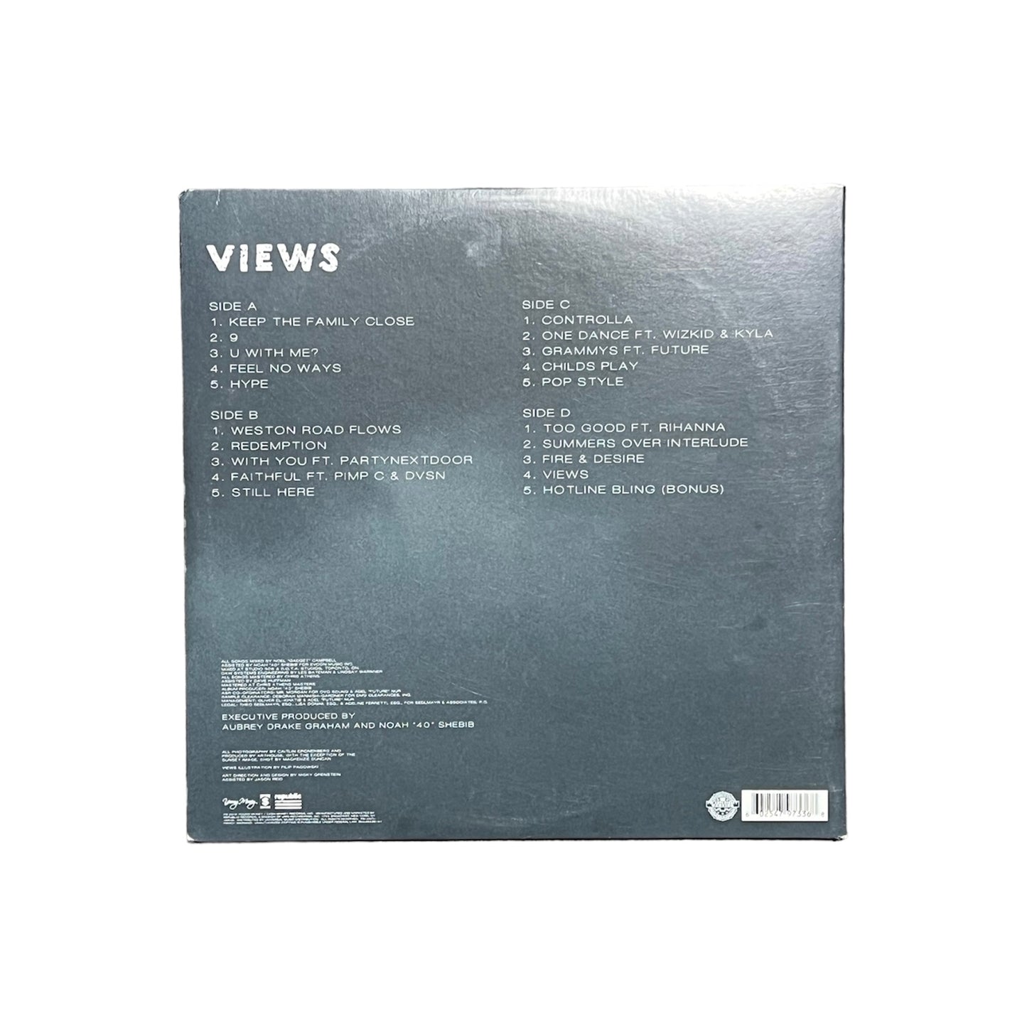Drake VIEWS Vinyl