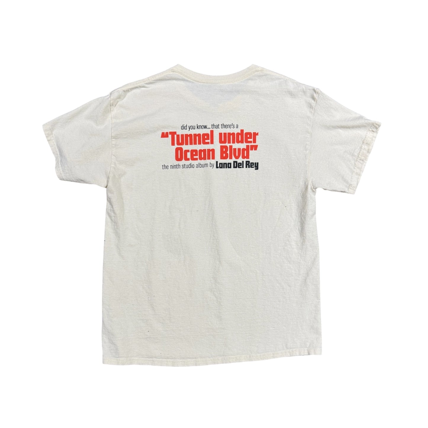 Lana Del Rey “Tunnel Under Ocean Blvd” album tee