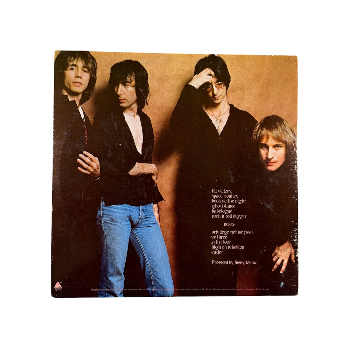 Patti Smith Group “Easter” Vinyl Record