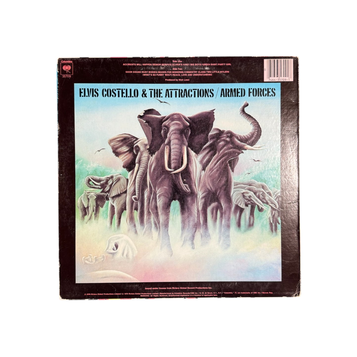 Elvis Costello and the Attractions “Armed Forces” Vinyl