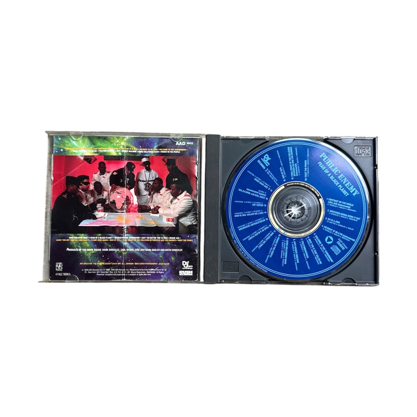 Public Enemy “Fear Of A Black Planet” CD