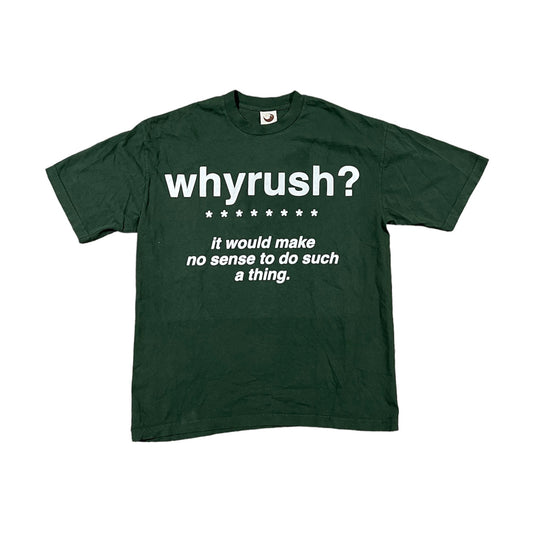 By Cole Bennett whyrush? Tee (Size L)