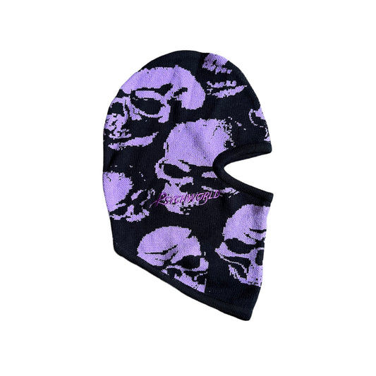 Psychworld Purple Skull Mask