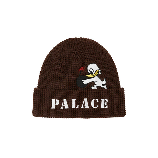 Palace Duck Bomb Beanie - Brown