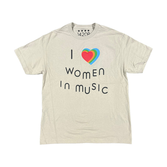 1420B x YALO “I ❤️ Women In Music” Tee