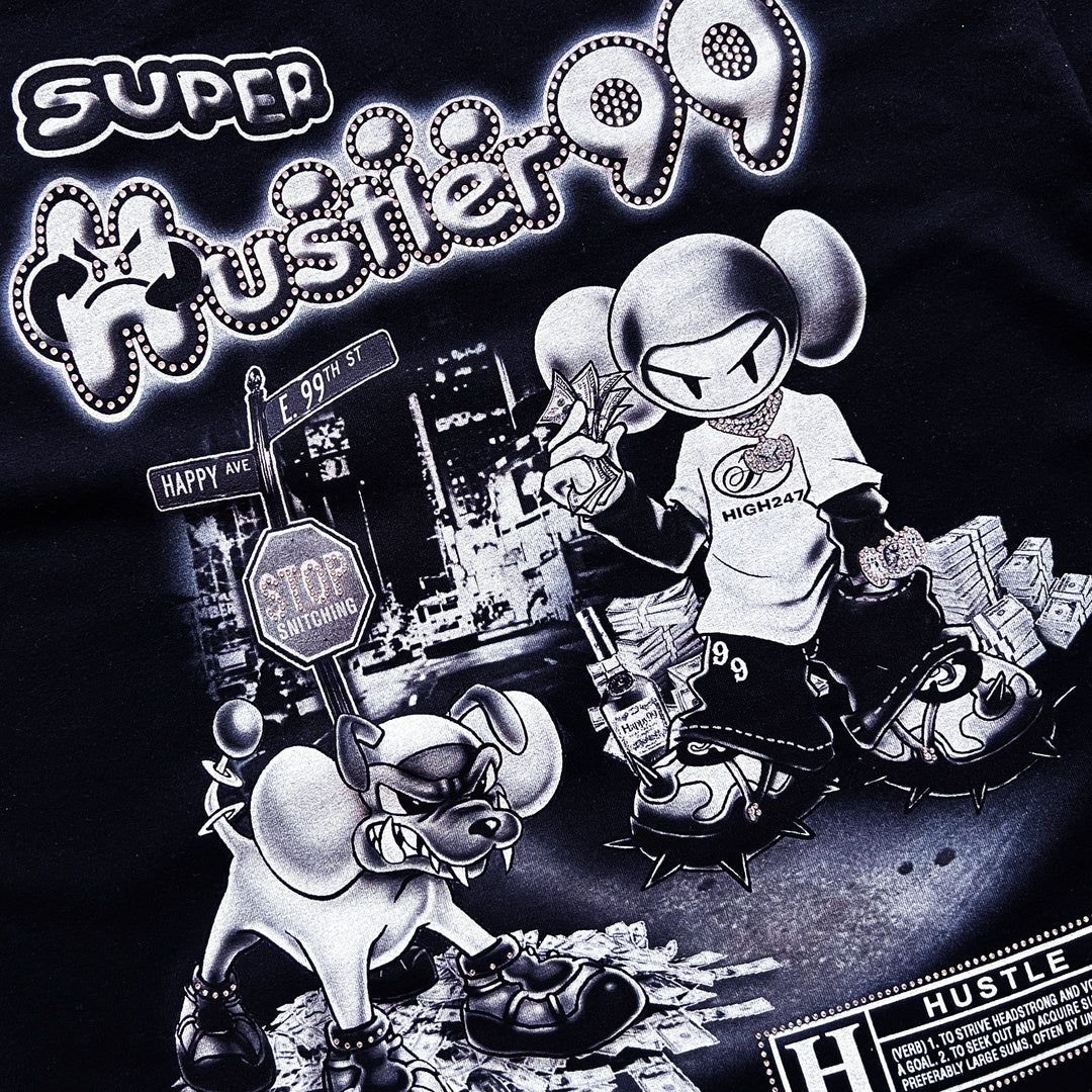 Happy99 Super Hustler Tee (Size L)