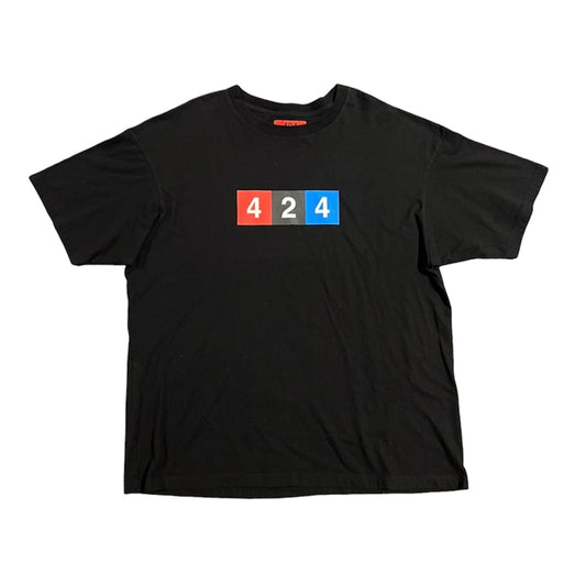 424 Block Logo Tee (Size XL)
