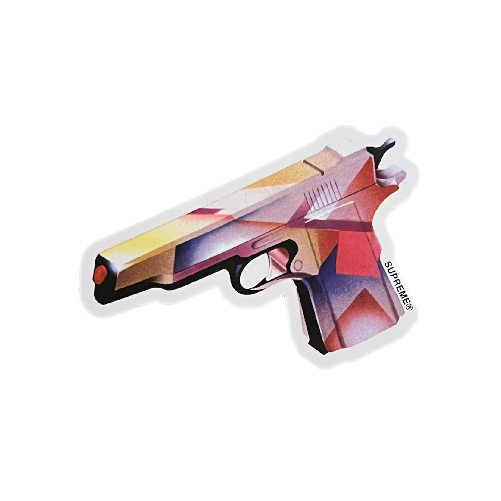 Supreme SS16 Mendini Gun Sticker – Niche Exhibit