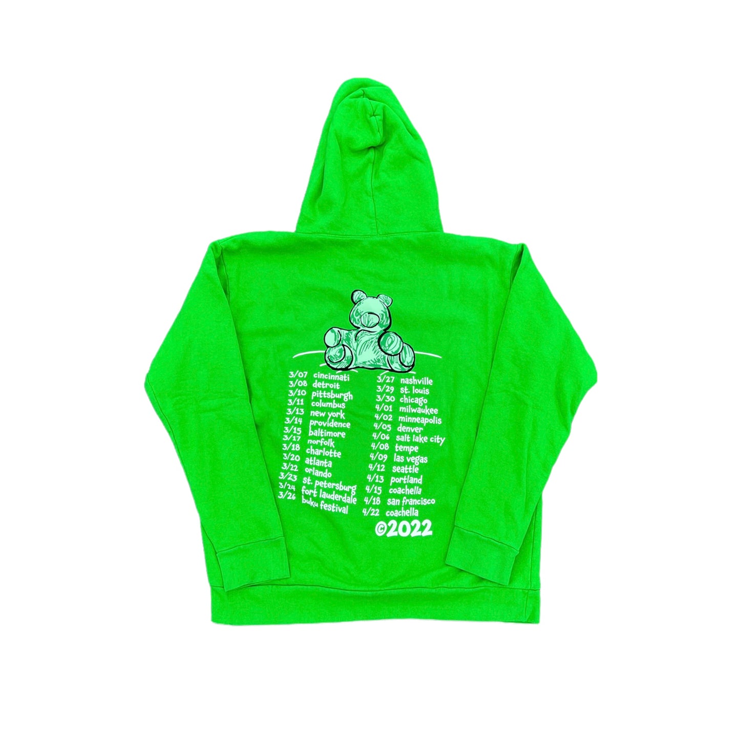 Baby Keem The Melodic Blue Tour Hoodie (Size XL)
