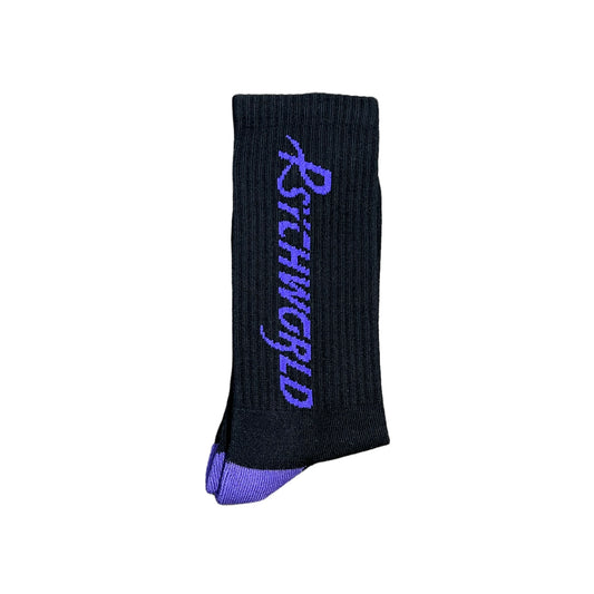 Psychworld Purple Logo Socks